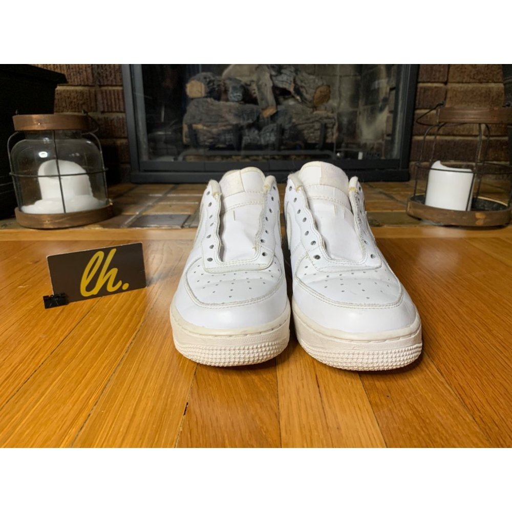 Size 6.5 Nike Air Force 1 Low ‘07 Triple White 315122–111 - Picture 3 of 9